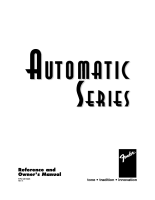 Fender Automatic-Series - Owners Manual